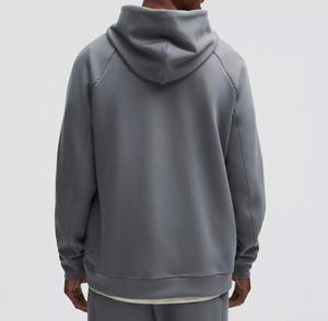 Sudaderas con Capucha Extra Grandes Unisex de Alta Calidad, Algodón Grueso de 350g, Felpa Lisa Teñida, Tejido de Punto, Manga Larga, con Bolsillo, para Invierno - Product Image 3