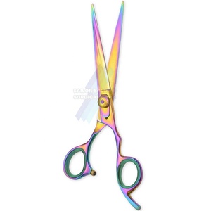 Ciseaux de coupe de cheveux de coiffeur professionnel de haute qualité cisaillement Multi couleurs 6.5 pouces ciseaux de coiffeur pour ciseaux de coiffeur de Salon - Product Image 3