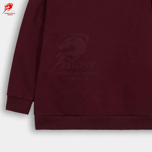 Sweat-shirts en molleton personnalisés avec logo pour femmes, chauds, style urbain, basiques, pull-over uni - Product Image 3