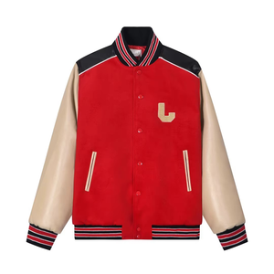 Veste bomber légère de sport personnalisée avec logo, vente en gros spéciale hiver, veste de baseball pour hommes, veste varsity - Product Image 5