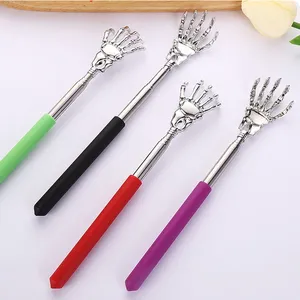 Stainless Steel Back Scratcher Telescopic Claw <b>Massage</b> <b>Tool</b> for Back Relief Regular Length - Product Image 1