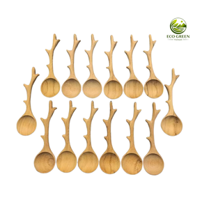 Branch Tree Classic Wooden Stirring & Serving <b>Spoons</b>-Long Handle Eco-Friendly - Product Image 3