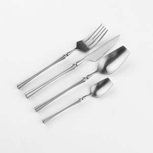 Ensemble de couverts en acier inoxydable de qualité supérieure, 4 pièces, pour événements, hôtels, restaurants - Product Image 3