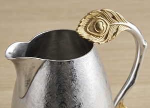 Elegant Durable Copper Water Jug Luxury Hammered Design Metal Water Pitcher for Home and Restaurants Best Price - Product Image 4