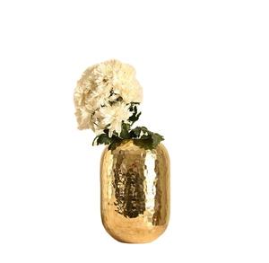 El más nuevo diseño elegante florero de latón oro a granel cantidad decoración festiva para el hogar Decoración de mesa decorativa Hotel hecho a mano India - Product Image 1