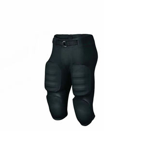 Tenues de football entièrement sublimées pour jeunes, personnalisables, respirantes, à séchage rapide, ensemble maillot et pantalon cousus, logo d'équipe, numéros, twill. - Product Image 3