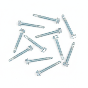 Tornillos Autoperforantes con Cabeza Hexagonal de Longitud Personalizada de 13 mm a 150 mm - Rosca Profunda con Recubrimiento de Zinc - Product Image 1
