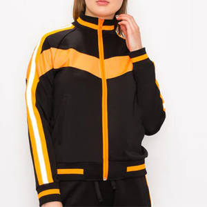 Ensemble de survêtement athlétique réversible deux pièces pour femme, 100 % coton haute élasticité, style hip-hop, écologique, respirant, hiver - Product Image 6