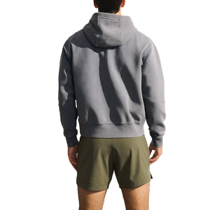 Custom Heavyweight Double Zip Hoodie for Men – Premium Oversized Full Zip Fleece Sweatshirt with Kangaroo Pocket - Product Image 3