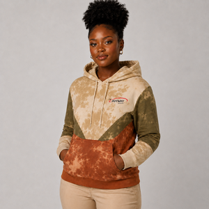 New Arrival Women <b>Tie</b> <b>Dye</b> <b>Hoodie</b> Custom Logo Soft Cotton Fleece Warm Breathable Pullover Casual Streetwear <b>Hoodie</b> Wholesale - Product Image 4