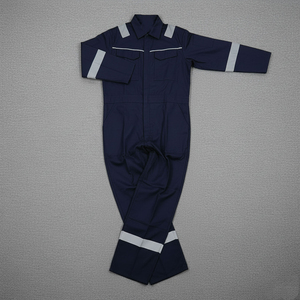 Hi Vis Protective <b>Overall</b> with Reflective Stripes for Outdoor Industrial and Safety Work - Product Image 6