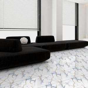 Vistaar Glamour Crema 600x600mm Carreaux de sol en porcelaine émaillée Design classique en marbre brique réfractaire pour l'extérieur à bas prix Inde - Product Image 2