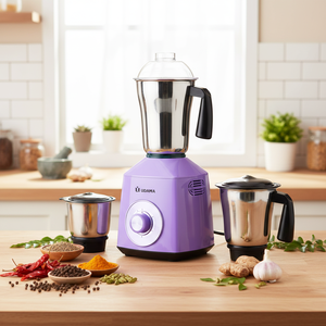 Broyeur mélangeur best-seller avec 550 Watt et corps métallique en acier inoxydable Broyeur mélangeur 2 & 3 pots à vendre - Product Image 2