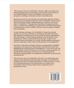 Las 38 cartas de J.D. Rockefeller a su hijo-- Edición de bolsillo – Nueva portada (Suministro al por mayor) - Product Image 2