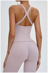 เสื้อกล้ามถักนิตติ้งลำลองสำหรับผู้หญิง ขายส่งตามสั่ง ระบายอากาศได้ดี เหมาะสำหรับฤดูร้อน คุณภาพสูง ผลิตจากผ้าสแปนเด็กซ์/ไนลอน พิมพ์ลายเรียบหรือลายพิมพ์ - Product Image 5