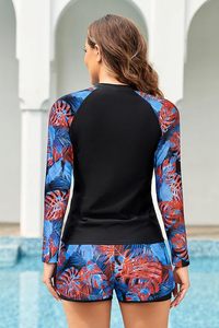 Custom Logo Sports Rash Guard Long Sleeve <b>Compression</b> <b>Top</b> for Training Workout Surfing and Martial Arts - Product Image 3