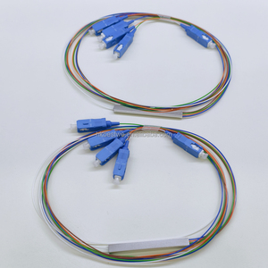 ตัวแยกสัญญาณแสงแบบมินิ1x4 PLC พร้อมแจ็กเก็ต DS/upc G657A FTTH LSZH - Product Image 6