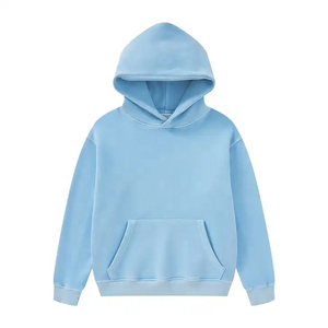 Sudadera con Capucha para Hombre, Estilo Grunge Punk, Invierno, con Bolsillos, Casual, Lavado Ácido, Desgastada, 50% Algodón, Resistente al Viento, Talla Grande - Product Image 3