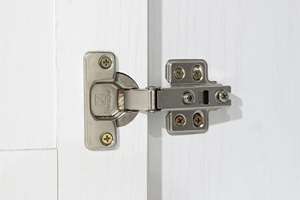 Mueble de Cocina Moderno de Aglomerado de Roble Blanco y Nogal Essence K409ZV(L) con Encimera de Aglomerado, Cajón, Estante para Panadería y Microondas - Product Image 5