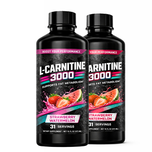 Suplemento Dietético de L-Carnitina 3000 de la Mejor Calidad, Suministro a Granel de Marca Privada, Suplemento Líquido con Sabor a Fresa y Sandía - Product Image 3