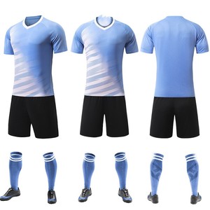 Custom 100% <b>Polyester</b> Printed Lightweight Breathable Quick Dry Summer Short Sleeve Goalkeeper Soccer Uniforms for Performance - Product Image 5