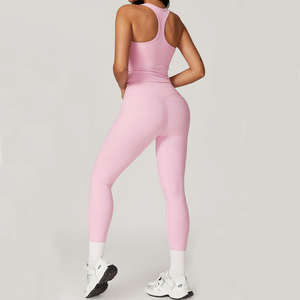 Tissu durable, flexible et résistant aux squats avec soutien de compression pour sculpter le corps, leggings de sport professionnels pour femmes pour la gym et le yoga - Product Image 5