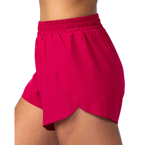 Custom <b>Womens</b> <b>Black</b> Running <b>Shorts</b> Lightweight Athletic Gym <b>Shorts</b> Drawstring Waist Side Split Workout Sportswear - Product Image 5