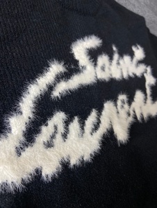 Suéter Más Vendido, Suéter de Mohair Suave y Esponjoso con Estampado de Letras, Cuello Redondo, Estilo Holgado, Ropa Urbana - Product Image 4