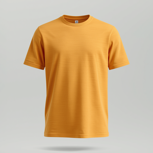 <b>Ring</b> Spun Cotton T-Shirt Regular Fit Soft Crew Neck Short Sleeve Tee with OEM ODM Customization - Product Image 5