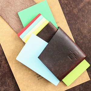 Italian Leather Stitchless <b>Wallet</b> Minimalist Slim Card Holder <b>RFID</b> <b>Blocking</b> Genuine Leather No Stitch <b>Wallet</b> SLW-0013 - Product Image 2