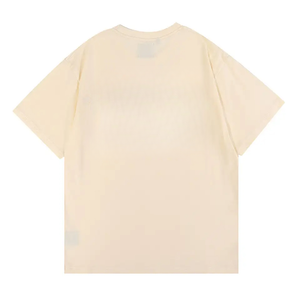 Camiseta de Algodón 100% de Alta Calidad, Estilo Verano, Estampado de Espuma, Camiseta con Diseño de Velocidad de la Luz y Planeta Roto para Hombre - Product Image 4