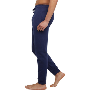 Pantalones Deportivos Rectos de Lona para Hombre Harry Johnson, Color Azul Marino, Cintura Elástica con Cordón, Estilo Casual, con Bolsillos Laterales - Product Image 5