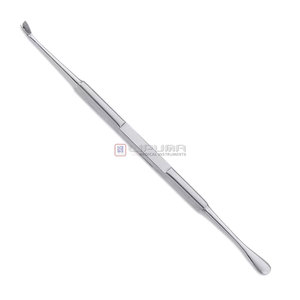 Ergonomic Double Sided <b>Large</b> Size Stainless Steel Toe Cutter Comfortable Callus Remover Rasp for Thick Nails <b>Safe</b> Plastic - Product Image 1