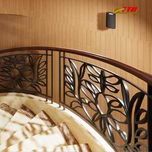 Barandilla Decorativa de Hierro Forjado para Escaleras, con Detalles Hechos a Mano, para Villas, Hoteles, Apartamentos y Casas, para Exteriores - Product Image 5