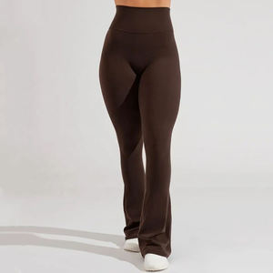 High Quality Unisex Gym Yoga <b>Leggings</b> Breathable Butt Lift Stretch Sports Fitness Pants <b>with</b> <b>Pockets</b> - Product Image 1