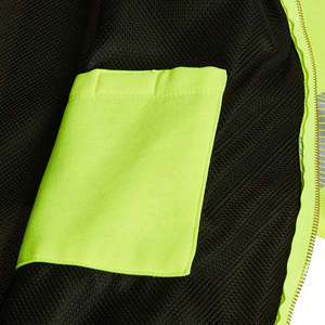 Veste de sécurité d'hiver unisexe en polyester réfléchissant certifiée ANSI, haute visibilité, pour agents de sécurité, travaux de construction, sweat à capuche haute visibilité - Product Image 4