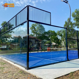 Pista de Pádel Exterior Resistente a la Intemperie, Estructura de Acero Anticorrosión, Vidrio Templado, Venta al por Mayor Global - Product Image 2