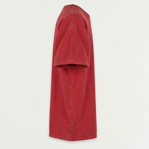 T-shirts Homme Rouge Personnalisés avec Logo, Très Demandés, Imprimés, 100% Coton, Manches Courtes, Respirants, Coupe Ample à Épaules Tombantes - Product Image 3