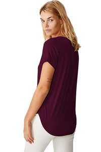 Camiseta de Verano de Manga Corta para Mujer, Corte Ajustado, 260 g/m², Algodón y Elastano, Personalizable, Lisa, Top Corto - Product Image 2