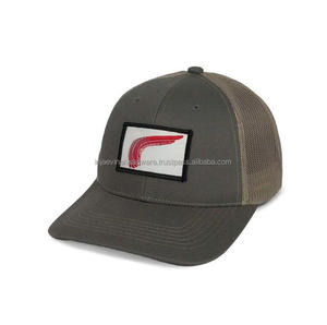 Gorras de camionero de 2 tonos, parche tejido personalizado, logotipo bordado, ala cuadrada, hombres, mujeres, deportes al aire libre, mercancía, publicidad al por mayor - Product Image 3