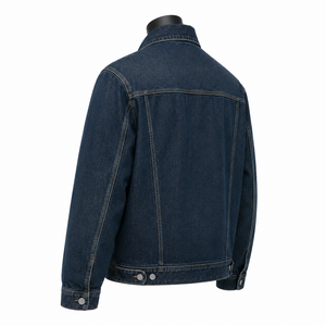 <b>Men's</b> Stylish Jean <b>Jacket</b> Casual Wear OEM Wholesale High Quality <b>Mens</b> Cotton Jeans <b>Jacket</b> Custom <b>Mens</b> Denim <b>Jacket</b> for Sale - Product Image 4