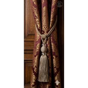 Polyester Curtain <b>Tieback</b> Decorative Holdback Rope for Drapes Elegant Curtain Tie Back Modern Window Decor Accessories - Product Image 1