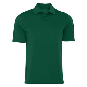 Chemise polo pour homme en coton 100% uni, couleur unie, coupe ajustée, chemise polo décontractée pour homme - Product Image 5