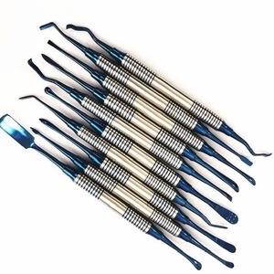 Juego de Elevadores Periostales Dentales Molt de 10 Piezas, Instrumentos para Injerto Óseo PRF, Kit Quirúrgico de Acero Inoxidable Alemán - Product Image 2