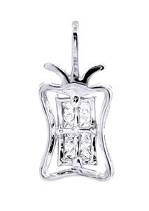 D'VINS JEWELS Pendentif Lettre en Or Massif 14K_18K avec Diamant de Laboratoire Taille Brillant, Style Hip Hop Rapper, Certifié GIA, Unisexe, Le Meilleur - Product Image 2