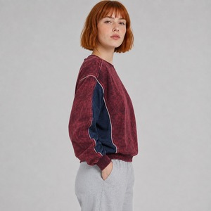Sudadera para Mujer con Lavado Ácido, de Alta Calidad, Ecológica, Transpirable, de Poliéster, Personalizable - Product Image 2