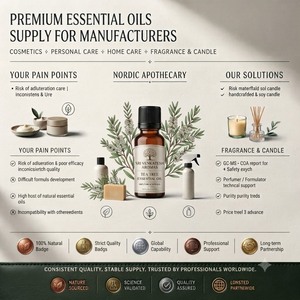 Pure <b>Tea</b> <b>Tree</b> Essential Oil Bulk Supplier Manufacturer for Cosmetics Haircare Skincare <b>Soap</b> Making Aromatherapy Perfume - Product Image 3