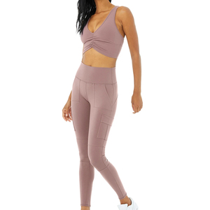 Conjunto Deportivo Ligero para Uso Diario, Conjunto de Yoga para Mujer, Ropa Cómoda para Entrenamiento de Pilates, Conjunto de Yoga para Mujer - Product Image 2