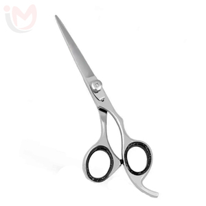 Silver Hair Cutting Scissors Stainless Steel Professional Barber Hairdressing Shears Salon Tool Durable Precision - Product Image 1