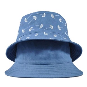 2026 Custom Logo Solid Color Unisex Woven Cotton Plain Fisherman Bucket <b>Hat</b> for Adults and Kids in cheap price - Product Image 4
